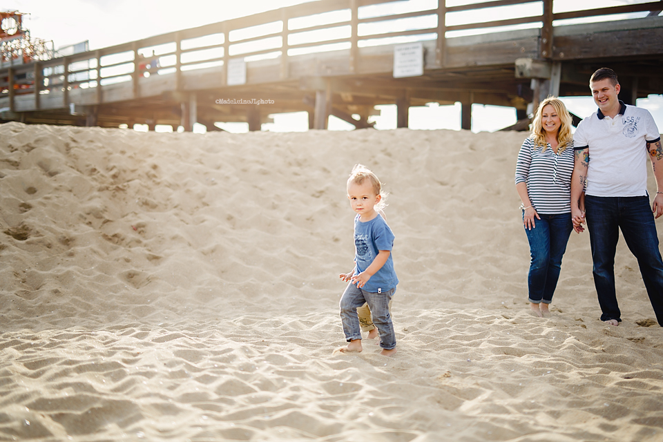 Balboa Pier family beach session | Orange County family photographer
